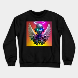 Robot Angel Crewneck Sweatshirt